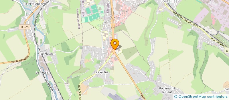 localisation de l'entreprise MONSIEUR PIERRE OUVRY à SAINT-AUBIN-SUR-SCIE