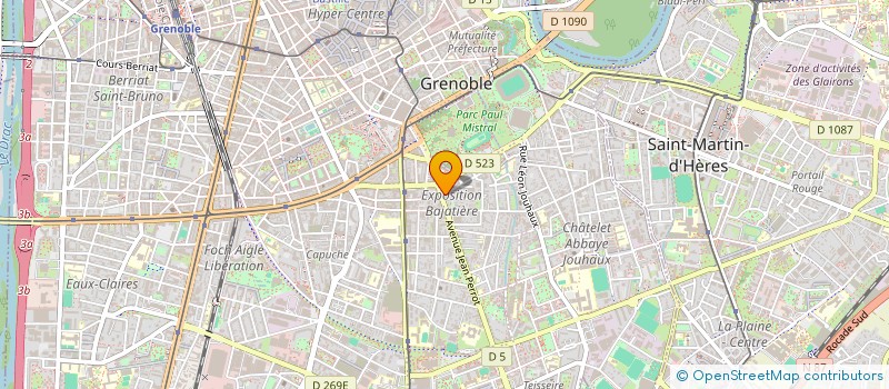 localisation de l'entreprise MONSIEUR PIERRE PADOVANI  GRENOBLE