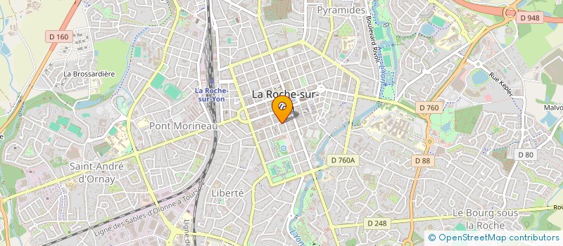 localisation de l'entreprise MONSIEUR PIERRE PAILLARD à LA ROCHE-SUR-YON