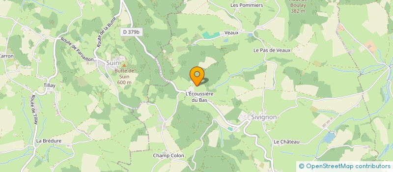 localisation de l'entreprise MONSIEUR PIERRE PAILLOT DE MONTABERT  SIVIGNON