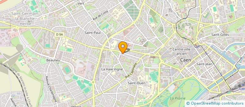localisation de l'entreprise MONSIEUR PIERRE PAIN à CAEN