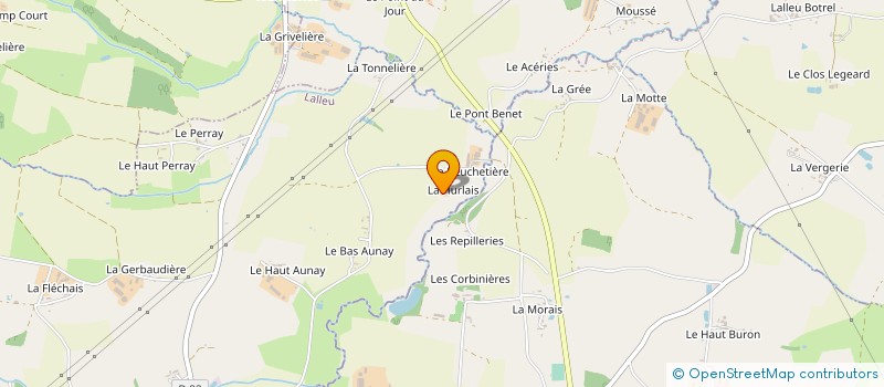 localisation de l'entreprise MONSIEUR PIERRE PAIRIN à LALLEU