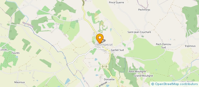 localisation de l'entreprise MONSIEUR PIERRE PALADIN  MADAILLAN