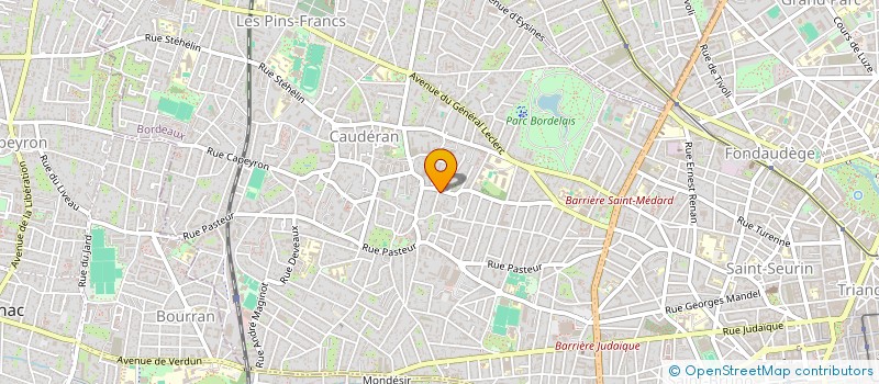 localisation de l'entreprise MONSIEUR PIERRE PALIS  BORDEAUX