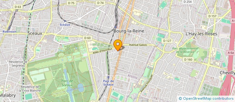 localisation de l'entreprise MONSIEUR PIERRE PALLUEL à SCEAUX