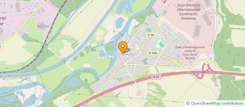 localisation de l'entreprise MONSIEUR PIERRE PANON  GONDREVILLE