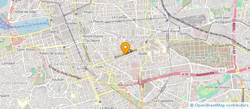 localisation de l'entreprise MONSIEUR PIERRE PANTALACCI à MARSEILLE