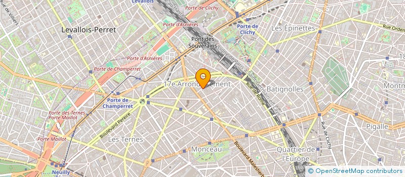 localisation de l'entreprise MONSIEUR PIERRE PAPIN LABAZORDIERE RUILLIER BEAUFOND  PARIS