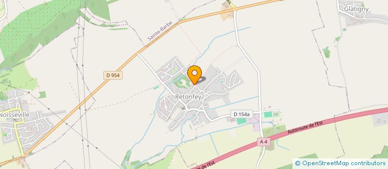 localisation de l'entreprise MONSIEUR PIERRE PARADEIS  RETONFEY