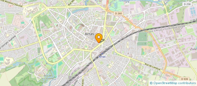 localisation de l'entreprise MONSIEUR PIERRE PARDON  ARRAS