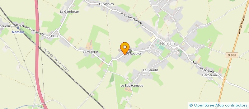 localisation de l'entreprise MONSIEUR PIERRE PARENT  NOMAIN