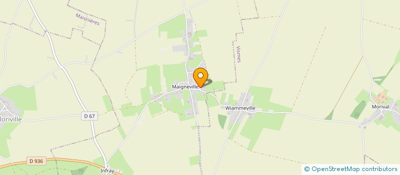 localisation de l'entreprise MONSIEUR PIERRE PARIS  FRETTEMEULE