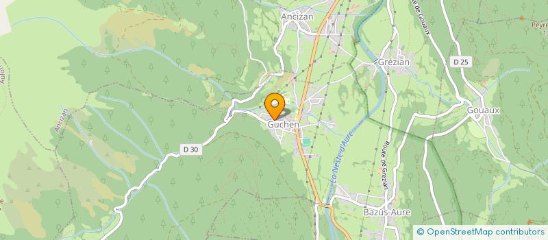 localisation de l'entreprise MONSIEUR PIERRE PARIZET  GUCHEN