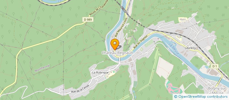 localisation de l'entreprise MONSIEUR PIERRE PARIZOT  BOGNY-SUR-MEUSE