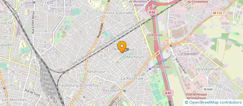 localisation de l'entreprise MONSIEUR PIERRE PAROLA à TOULOUSE