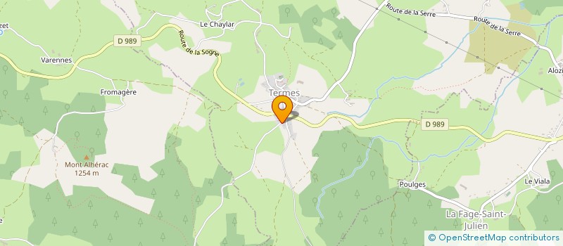 localisation de l'entreprise MONSIEUR PIERRE PASCAL  NOALHAC