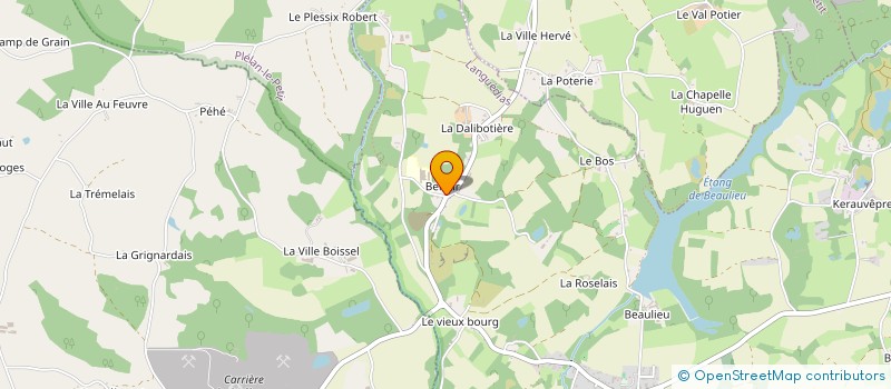 localisation de l'entreprise MONSIEUR PIERRE PASDELOU  LANGUEDIAS