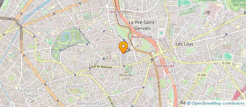 localisation de l'entreprise MONSIEUR PIERRE PASQUELIN  PARIS