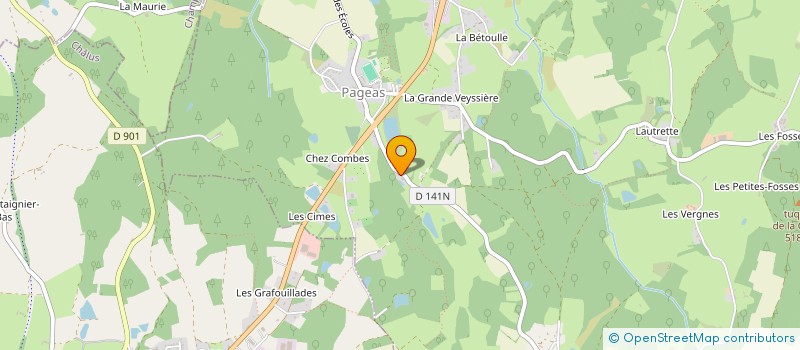 localisation de l'entreprise MONSIEUR PIERRE PASTOR à PAGEAS