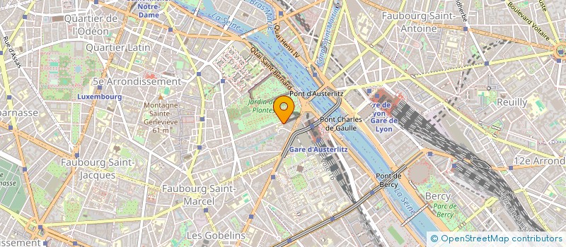 localisation de l'entreprise MONSIEUR PIERRE PATIN à PARIS
