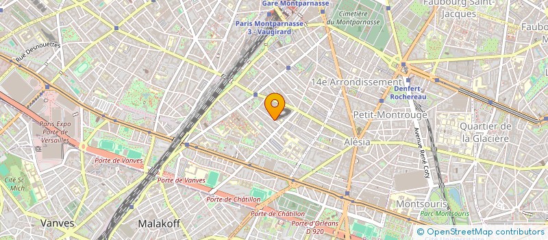 localisation de l'entreprise MONSIEUR PIERRE PATRAULT  PARIS