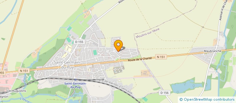 localisation de l'entreprise MONSIEUR PIERRE PAUL GNALABEKA MOI  SAINT-GERMAIN-DU-PUY