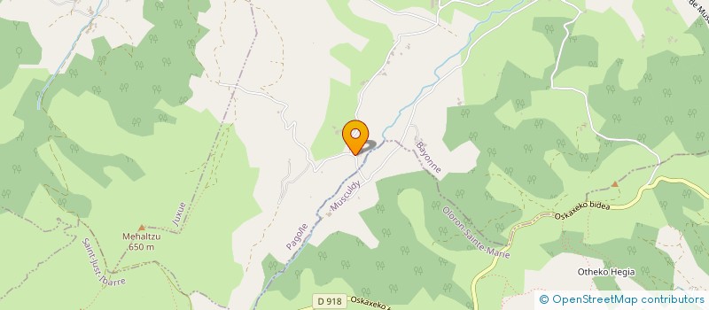 localisation de l'entreprise MONSIEUR PIERRE-PAUL LAGOURGUE  PAGOLLE