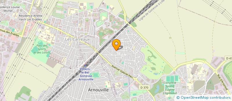 localisation de l'entreprise MONSIEUR PIERRE-PAUL MOUDA à GONESSE