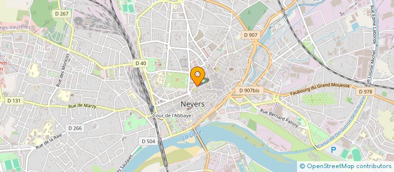 localisation de l'entreprise MONSIEUR PIERRE PAUTRAT à NEVERS
