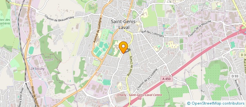localisation de l'entreprise MONSIEUR PIERRE PAYET à SAINT-GENIS-LAVAL