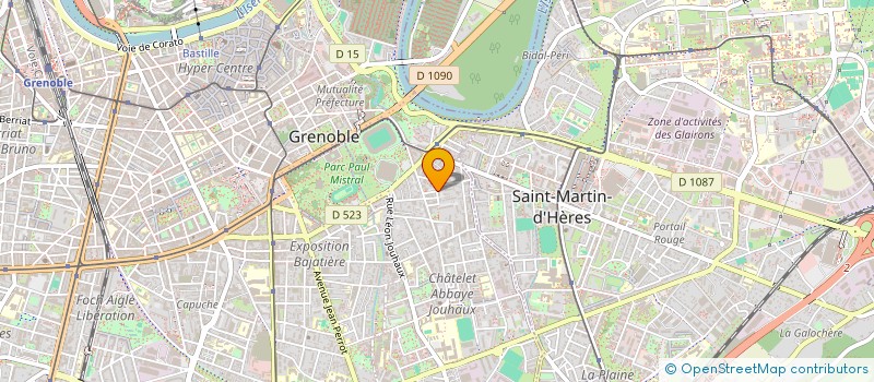 localisation de l'entreprise MONSIEUR PIERRE PAYM  GRENOBLE