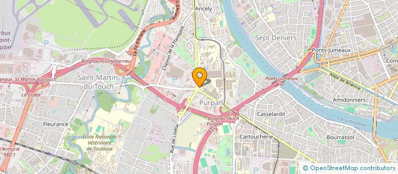 localisation de l'entreprise MONSIEUR PIERRE PAYOUX à TOULOUSE