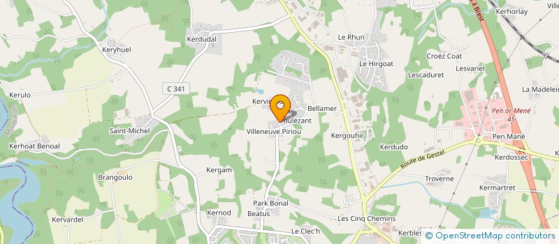 localisation de l'entreprise MONSIEUR PIERRE PECCHIA à ANGERS