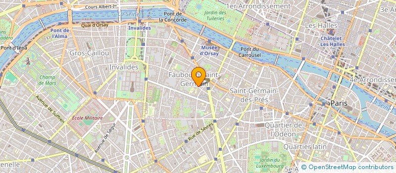 localisation de l'entreprise MONSIEUR PIERRE PECHARD  PARIS