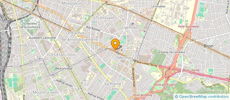 localisation de l'entreprise MONSIEUR PIERRE PEDRENO à LYON