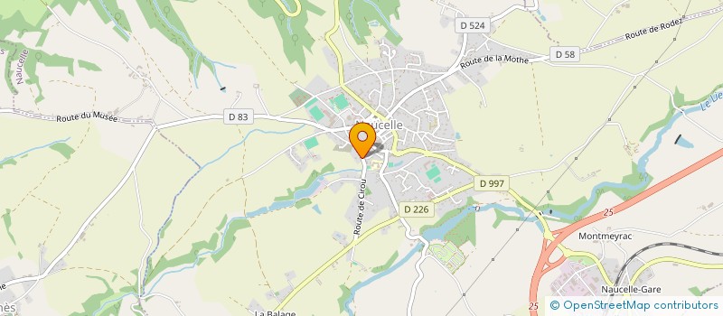 localisation de l'entreprise MONSIEUR PIERRE PEIGNOT à NAUCELLE