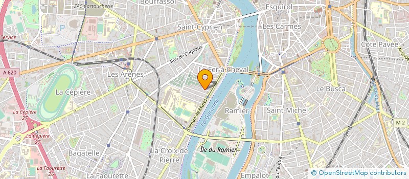 localisation de l'entreprise MONSIEUR PIERRE PEINADO  TOULOUSE