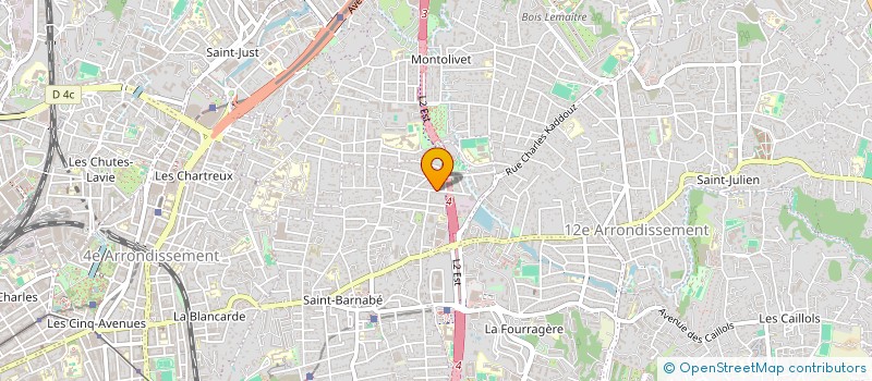 localisation de l'entreprise MONSIEUR PIERRE PEIRALE à MARSEILLE