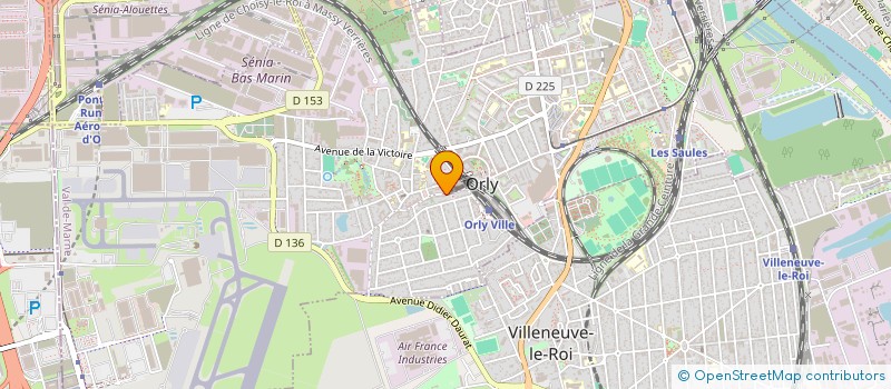 localisation de l'entreprise MONSIEUR PIERRE PELARDY  ORLY