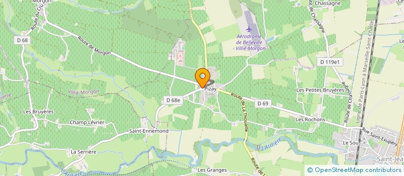 localisation de l'entreprise MONSIEUR PIERRE PELLETIER  CERCIE