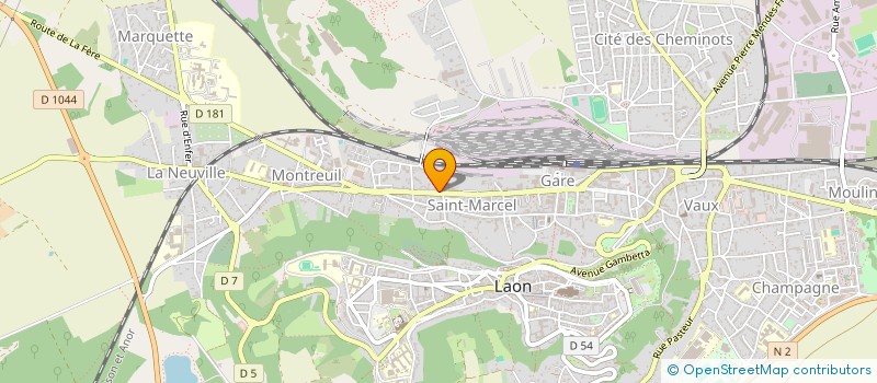 localisation de l'entreprise MONSIEUR PIERRE PELLETIER à LAON