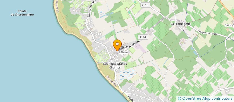 localisation de l'entreprise MONSIEUR PIERRE PELLETIER  SAINT-GEORGES-D'OLERON