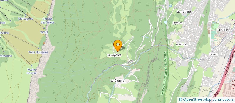 localisation de l'entreprise MONSIEUR PIERRE PELLISSIER  CLAIX