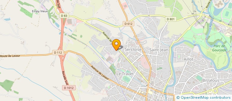 localisation de l'entreprise MONSIEUR PIERRE PENCREC H à CASTRES