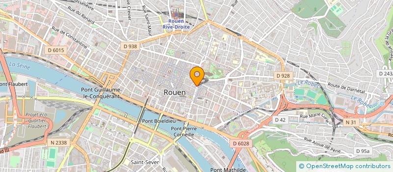 localisation de l'entreprise MONSIEUR PIERRE PENIN à ROUEN