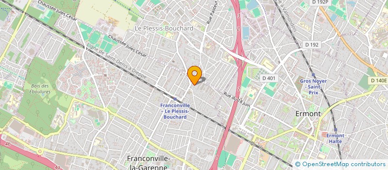 localisation de l'entreprise MONSIEUR PIERRE PENITOT  FRANCONVILLE