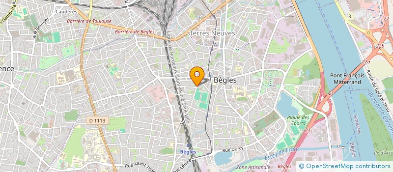 localisation de l'entreprise MONSIEUR PIERRE PEREZ à BEGLES