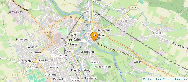 localisation de l'entreprise MONSIEUR PIERRE PEREZ à OLORON-SAINTE-MARIE