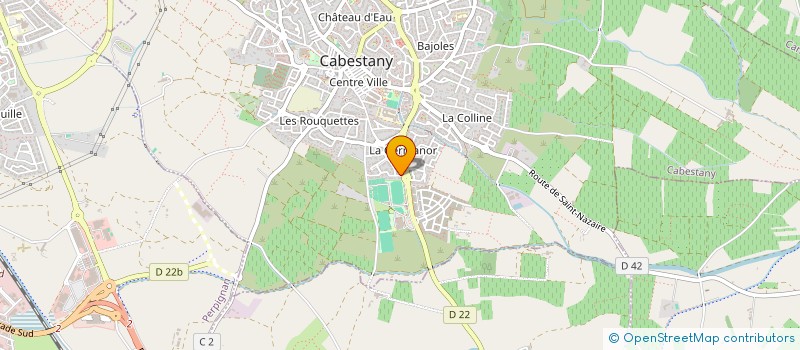 localisation de l'entreprise MONSIEUR PIERRE PEREZ à CABESTANY