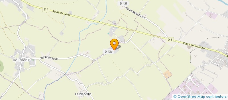 localisation de l'entreprise MONSIEUR PIERRE PEREZ  ROUMENS